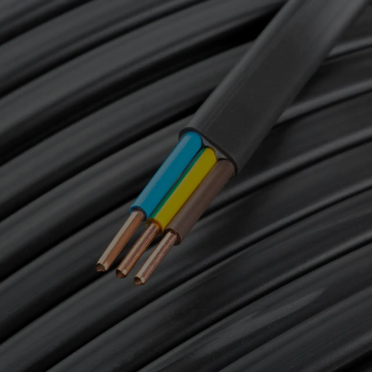 Single core, twisted-pair, coaxiale en triaxiale kabels